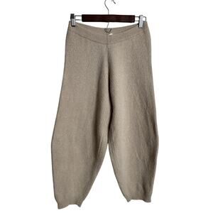 Semicouture Wool Blend Balloon Pants Knit Womans Medium